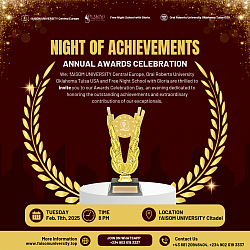 fAISOM UNIVERSITY Award Night.